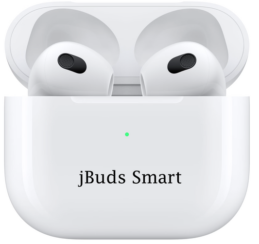 jBuds Smart | TWS-oordopjes | Airoha 1562E | alternatief voor Apple Airpods 3