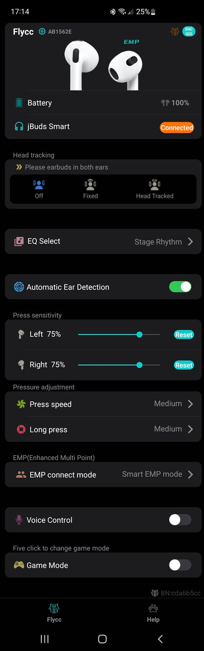 jBuds Smart | TWS earbuds | Airoha 1562E | alternative to Apple Airpods 3