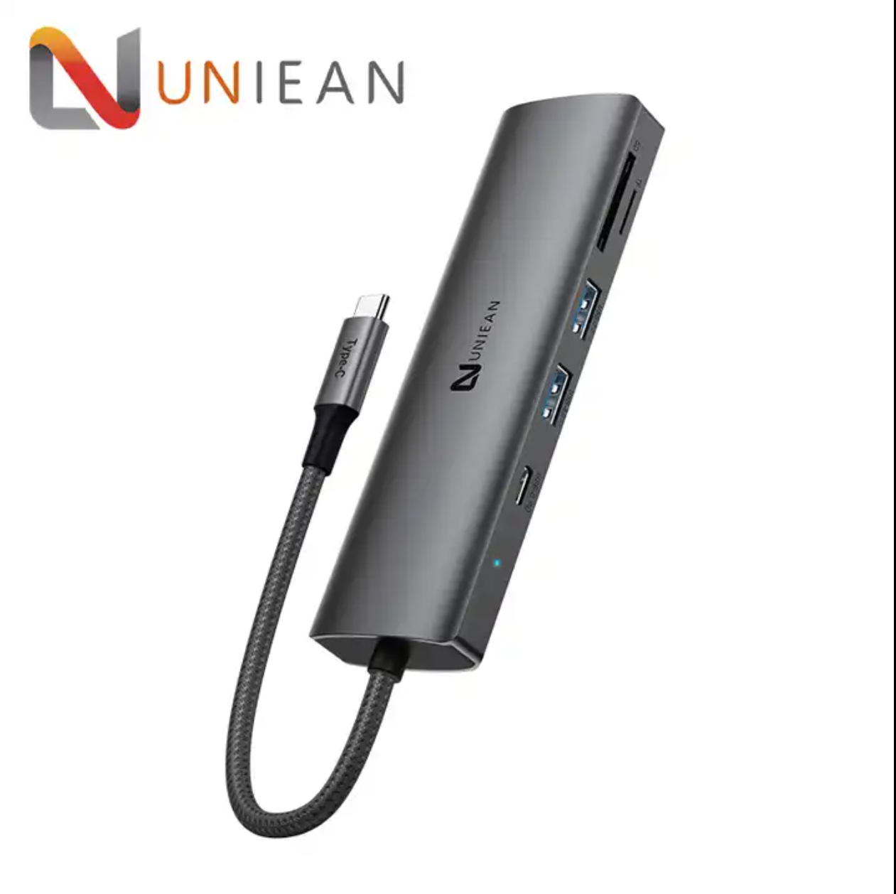 Yulian 10 ports USB-C docking station usb hub| MST | HDMI 4K60Hz x 2 | DP 4K60Hz | RJ45 | PD100W | usb3.0 X2 | usb2.0x1 | TF SD card