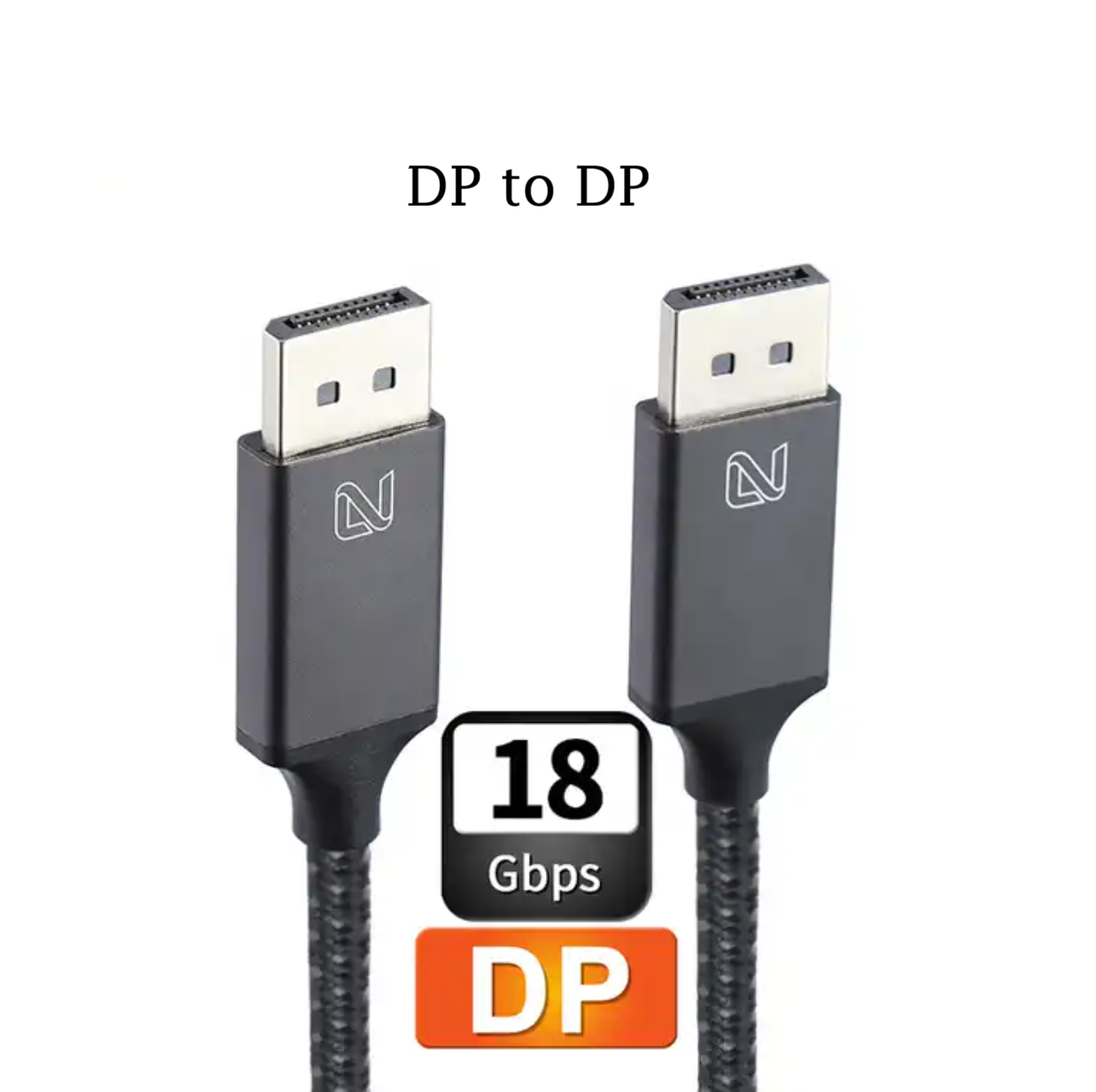 Yulian DP 1.2 Kabel | D2D | 18 Gbit/s | Video und Audio | 1m