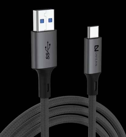 Yulian USB3 charger data cable | A2C | 15W (5V3A) | 5Gbps | no video and audio | 1m